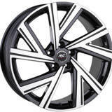 RC RACING Könnyűfém Fekete polír 5/112 17x7, 5 ET40 57, 1 - teligumi