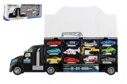 Teddies Autó kamion szállító + közlekedési eszközök műanyag 50 cm (TD00800494)