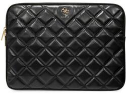 GUESS Gucs14Zpsqssssgk Quilted 4G Notebook Táska 14" - Fekete - fizz