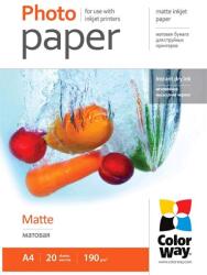 ColorWay CW-PM190020A4 fotópapír A4/20db matt (PM190020A4) (PM190020A4)
