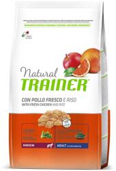 Natural Trainer Natural Adult Medium, csirkehús és rizs 2 x 12kg
