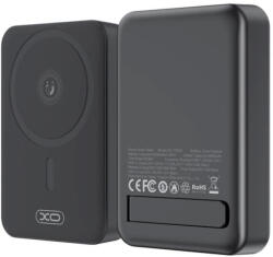 XO PR231 Mágneses Powerbank 20W 10000 mAh-Fekete