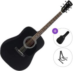 Cort AD810E Standard SET Negru Satinat Chitară electro-acustică Dreadnought
