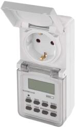 EMOS Digitális időkapcsoló aljzat, kültéri, IP44 3 680W 230 V~/16(2) A max. P5525N (P5525N)