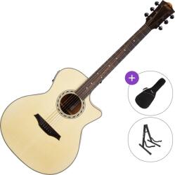BromoGuitars BAA2CE Standard SET Natural Chitară electro-acustică Jumbo