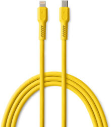 Colorum CK12-CL-05 Type-C-Lightning Kábel 2.4A 1.8 m-Sárga