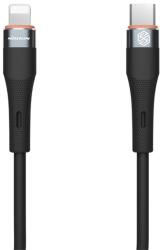 Nillkin Flowspeed Adatkábel Type-C-Lightning, 27W, PD Gyorstöltő, 100 cm Fekete