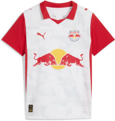 PUMA Gyerek Futball Rövid Ujjú Póló Drycell Technológia Klub Logó 25/26 Heimtrikot fehér|vörös