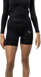 Bauer Pantali scurți de compresie cu suspensor (jockstrap) Womens PRO Jill Short Black Senior M