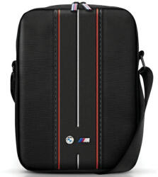 BMW BMTB10COMPVSKR Nylon Red Stripe Univerzális Tablet Táska 10" - Fekete