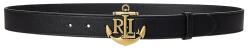 Lauren Ralph Lauren bőr öv - fekete M - answear - 28 490 Ft