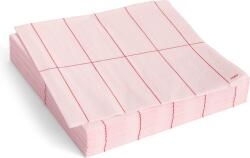 Hay Servetele Hay Pattern, carouri roz pal, 33 x 33 cm, 20 buc (AE732-E139-AU23)
