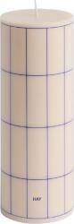 HAY Lumânare Column M, crem-albastru (AB401-A602-AU43)