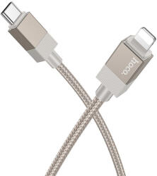  Cable USB C to Lightning Hoco PD 27W 1 m X110 gold (6942007646758)