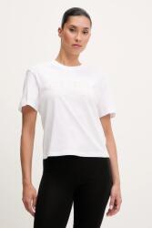 Guess pamut póló CLEMATIS fehér, V5GI09 K9RM1 - fehér M