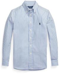 Ralph Lauren gyerek ing pamutból - kék 134 - answear - 28 990 Ft