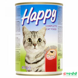 Happy Cat Macskaeledel 415Gr Marha