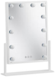 ELTAP Flamnate, 30x47, 5x2, 5cm, Tükrök világítással, Fehér, Tükör - smartbutor