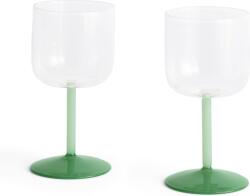 Hay Pahare de vin Tint, verzi, set 2 buc (AB530-A668-AT91) Pahar