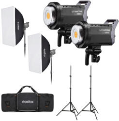  Godox Litemons LA200Bi kétszínű dupla videólámpa szett (Bi-color) (LA200Bi DUO)