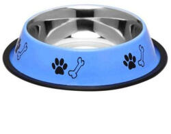 4DOG Castron antiderapant pentru caini 4Dog Albastru 1, 9L