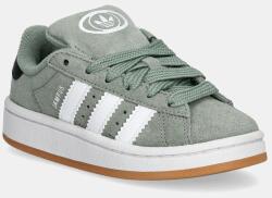 adidas Originals gyerek velúr sportcipő CAMPUS 00s - zöld 28 - answear - 25 990 Ft