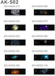 GODOX háttérvetitő készlet - 10 db [AK-S02] (SL-S02)