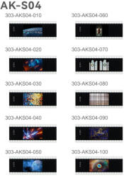 GODOX háttérvetitő készlet - 10 db [AK-S04] (SL-S04)