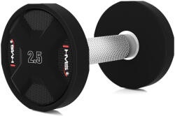 HMS Poliuretán kézi súlyzó HMS HPC 2, 5 KG fekete|szürke