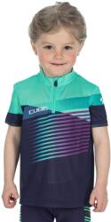 CUBE Tricou pentru copii CUBE TeamLine, blue/mint (XL)