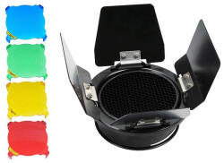 GODOX 4 szárnyú fényterlő kit (barndoor) [BD-03] (BD03-KIT)