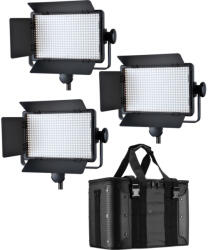 GODOX LED500W tripla LED panel szett (LED500W-Kit)
