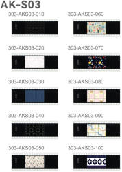 GODOX AK-S03 projektor diakészlet 10db [Slide Filter] (SL-S03)