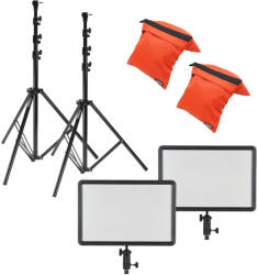 GODOX LEDP260C dupla LED panel szett (DP260C-KIT)
