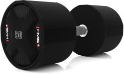 HMS Poliuretán súlyzó CPU HMS HPC 50 KG fekete|szürke