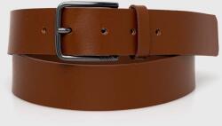 HUGO bőr öv fekete, férfi - barna 100