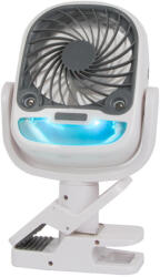 MH Protect Multifunkciós mini ventilátor - párásítóval, RGB LED-del, klipszes