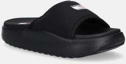 Tommy Jeans papucs COMFY POOL SLIDE fekete, női, platformos, EN0EN02765 - fekete Női 40