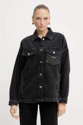Liu Jo farmerdzseki fekete, átmeneti, oversize, UF5111. D4927 - fekete M