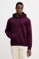 Calvin Klein felső lila, nyomott mintás, kapucnis, LV04RD250G - lila XL