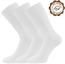 Lonka zokni Zebran fehér 3 pár 46-48 119494 (119494)