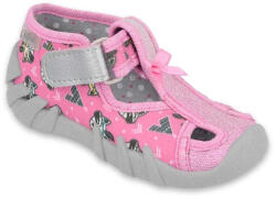 BEFADO 190P102 lány papucs 1SZ rózsaszínű 25 190P102_25 (190P102_25)