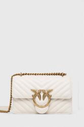 Pinko bőr táska - fehér Univerzális méret - answear - 123 990 Ft
