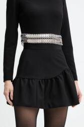 Pinko szoknya fekete, mini, harang alakú, 105767 A2QV - fekete 40