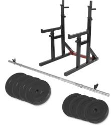 Gorilla Sports Multifunkcionális állvány 30 kg-os súlyzóval (100738-00065-0001)