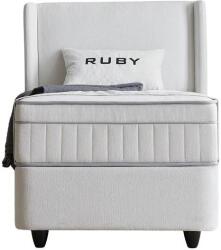 ABC Bedding Ruby kárpitozott ágyneműtartós ágy matraccal 90x200