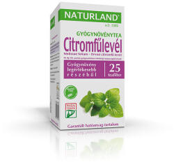 Naturland Citromfűlevél filteres tea 25x1 g (6470000932)