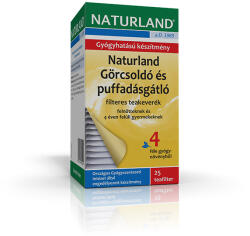 Naturland Görcsoldó és puffadásgátló filteres tea 25×1, 5 g (6420000460)