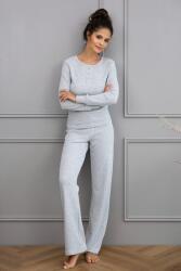 Sensis Jade 100% pamutpizsama, világosszürke, L/XL