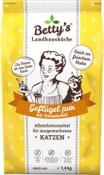 Betty's Felnőtt száraz macskatáp - Baromfi - 1, 40 kg